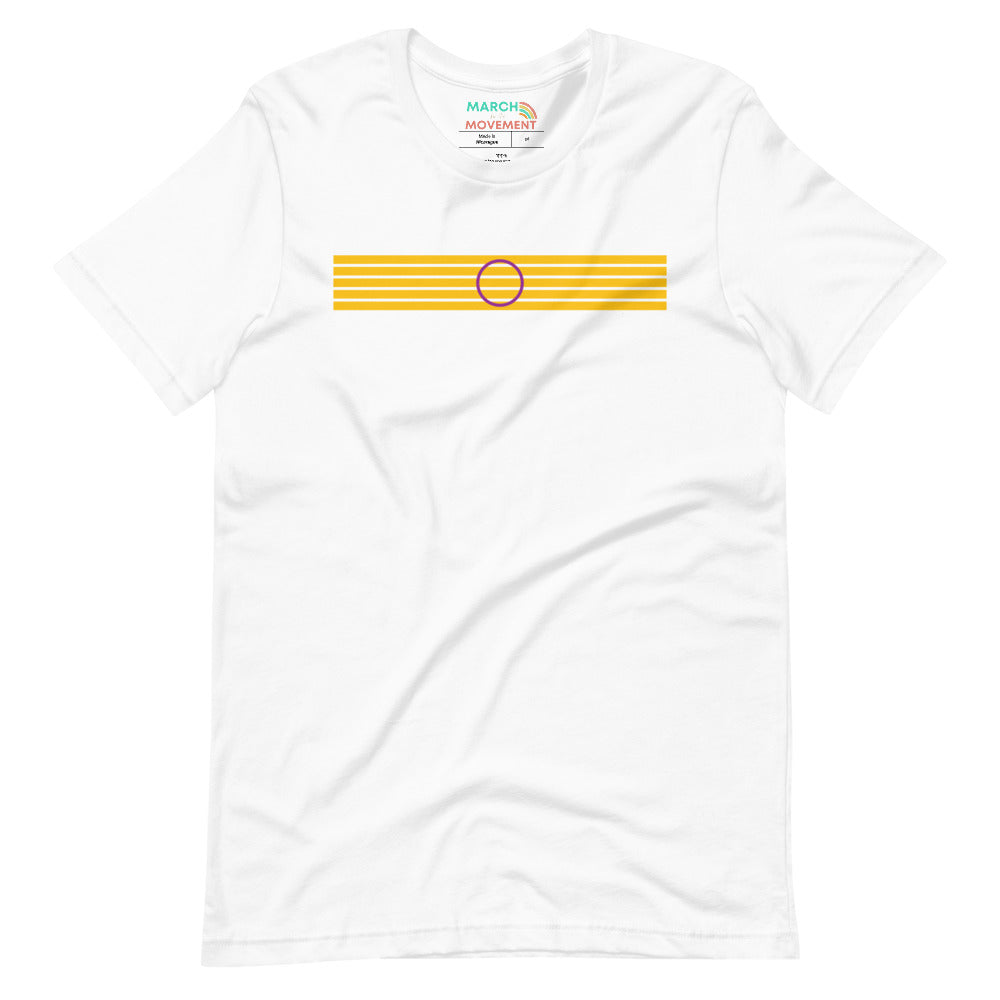 Intersex Pride Stripes T-Shirt