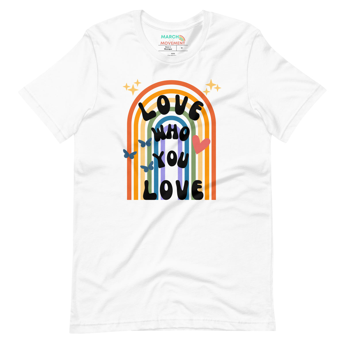 Love Who You Love Rainbow T-Shirt