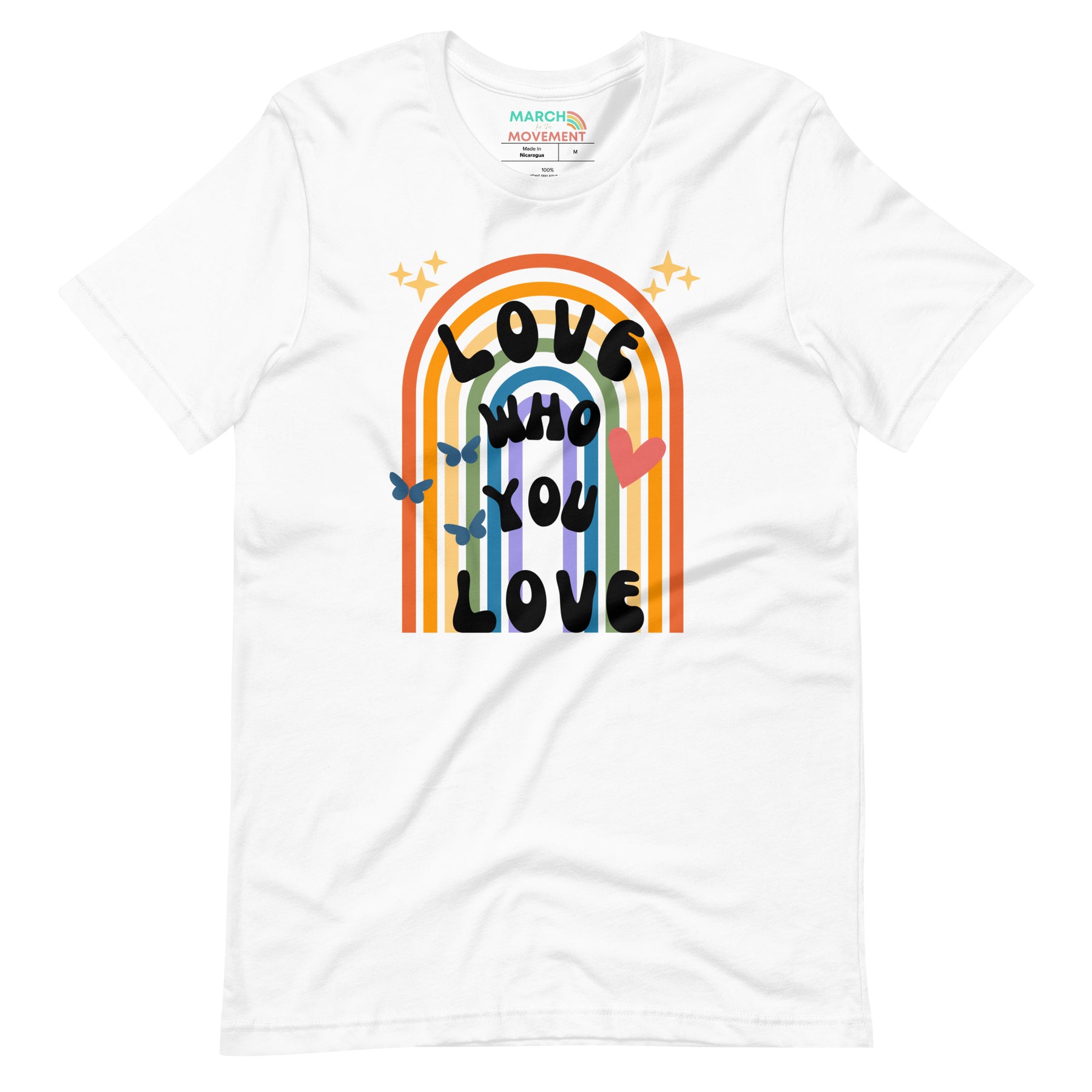 Love Who You Love Rainbow T-Shirt