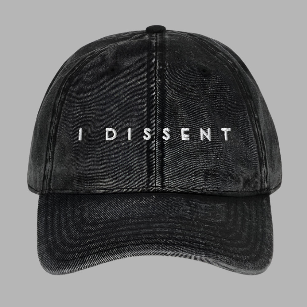 I Dissent Vintage Denim Hat