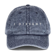 I Dissent Vintage Denim Hat