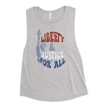 Liberty and Justice For All Women's Muscle Tank