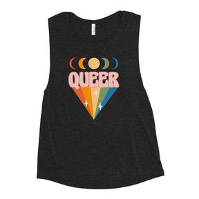 Queer Retro Women's Muscle Tank