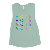 Vote Multicolor Women's Muscle Tank