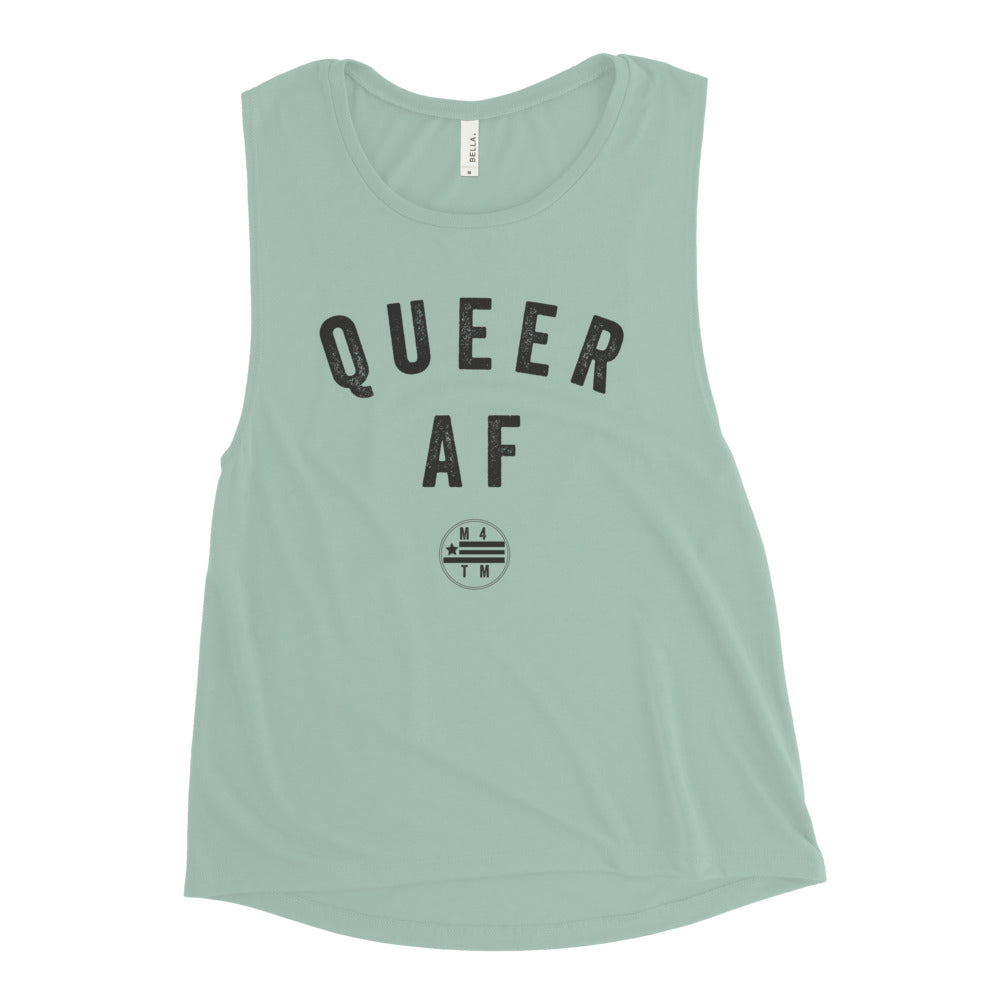 Queer AF Women's Muscle Tank