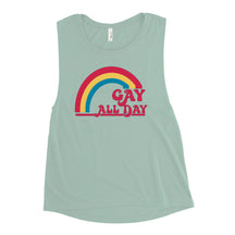 Gay All Day Women's Muscle Tank