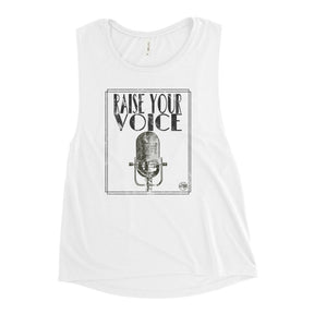 Raise Your Voice Women's Muscle Tank